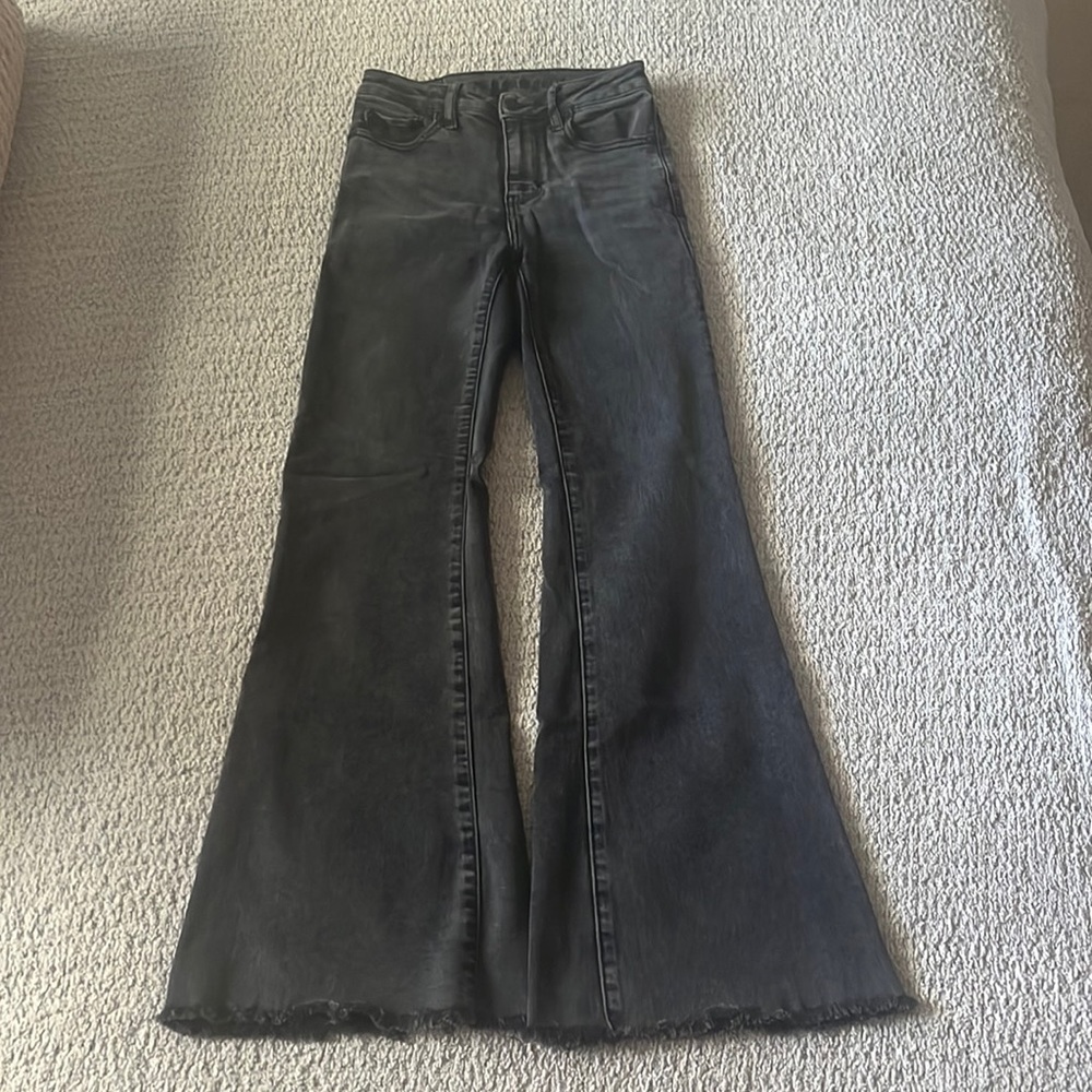 Flared black NE(X)T LEVEL STRETCH jeans